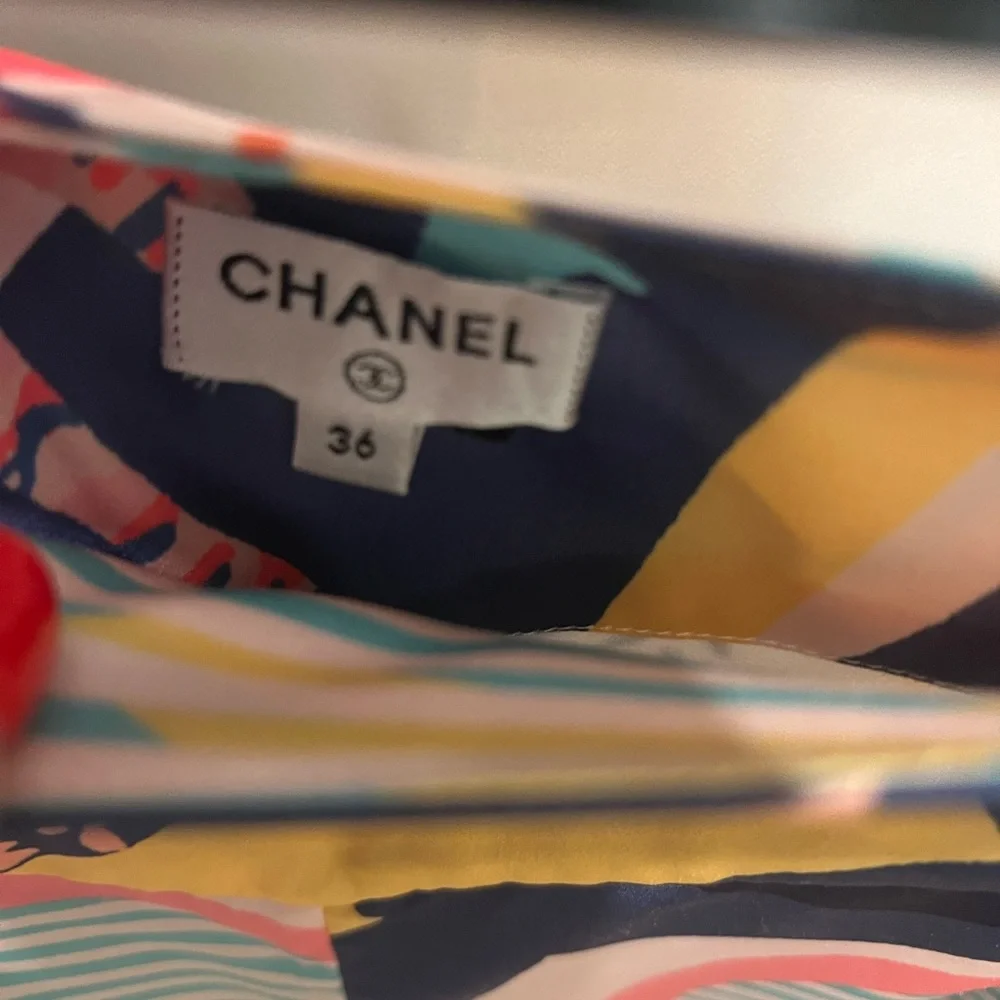 CHANEL Colorful Women's Shorts xs rare - Picture 3 of 9